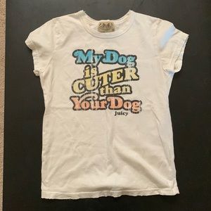 Juicy Couture graphic t shirt